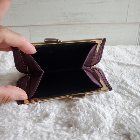 LEVENGER Vintage Made in Spain Kiss Lock Leather Coin Purse - Picture 4 of 5